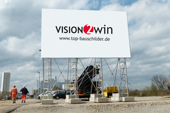Bauschilder von TOP